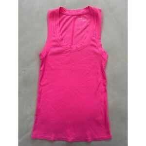 Aerie Ribbed Racerback Tank Top Hot Pink Athleisure Casual Womens S P